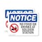 Signmission No Food Or Drink At Solder Station Sign With Symbol, 10 in W x Rectangle, Vinyl Decal OS-2PACK-NS-D-710-L-14587 - alternate 1
